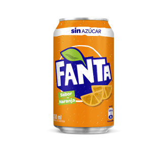 Bebida Fanta Zero Lata 350cc