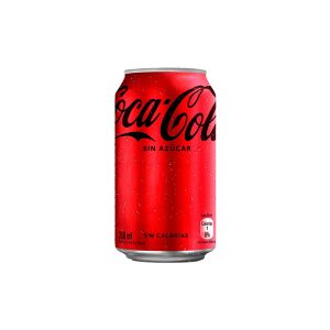 Bebida Coca Cola Zero Lata 350 cc