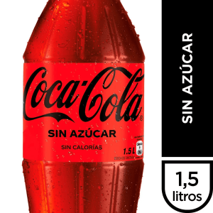 Bebida Coca-Cola Zero 1.5 L