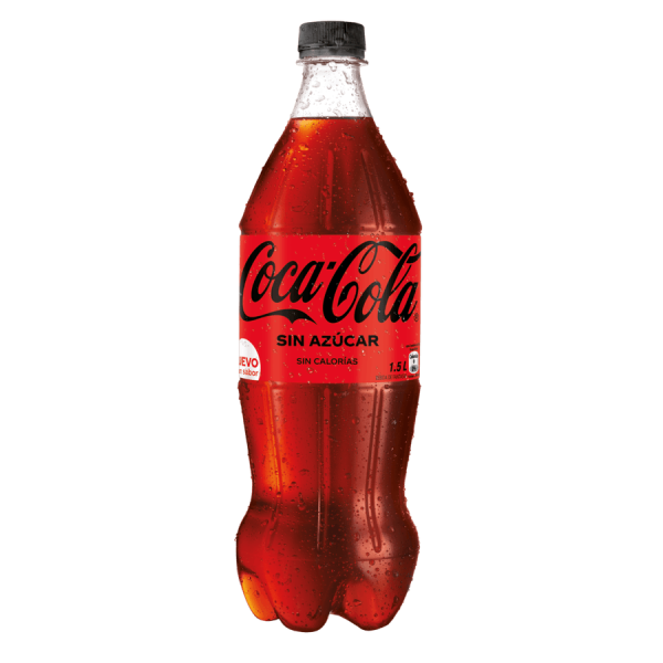 Bebida Coca-Cola Zero 1.5 L - Imagen 2