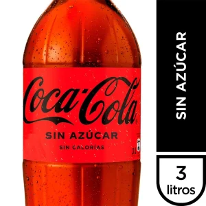 Bebida Coca-Cola Zero 3 L