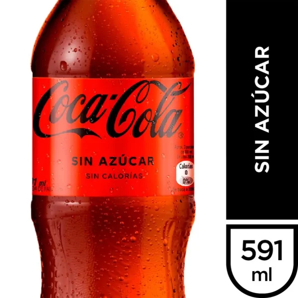 Bebida Coca-Coca Zero 591 ml