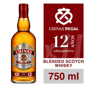 Whisky Chivas Regal 12años 40° 750 cc