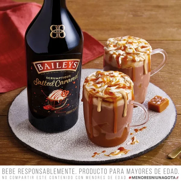 Licor Crema Baileys Salted Caramel 17° 750 cc - Imagen 3