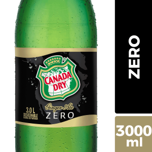 Bebida Canada Dry Ginger Ale Zero 3 L